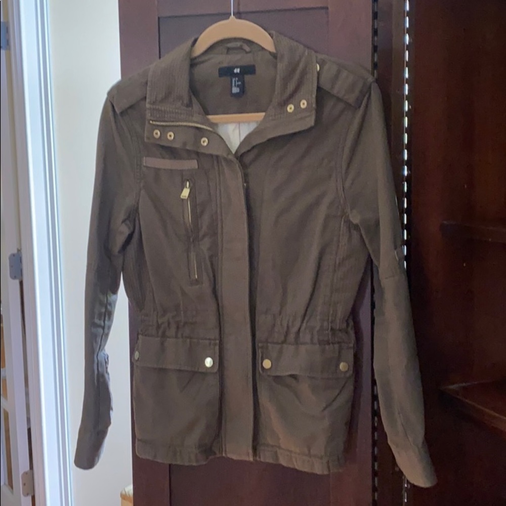 Army green jacket